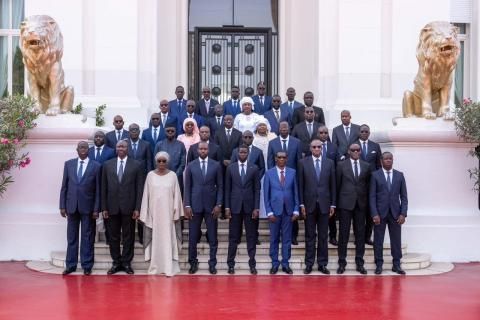 Photo officielle du Gouvernement du Sénégal